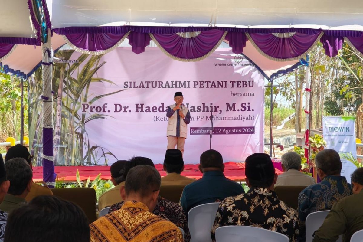 Muhammadiyah  teken MoU penelitian varietas tebu di lahan terbengkalai