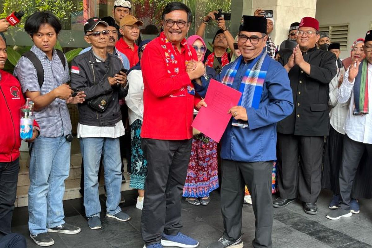 Warga Betawi datangi PDIP agar usung Anies di Pilkada Jakarta 2024