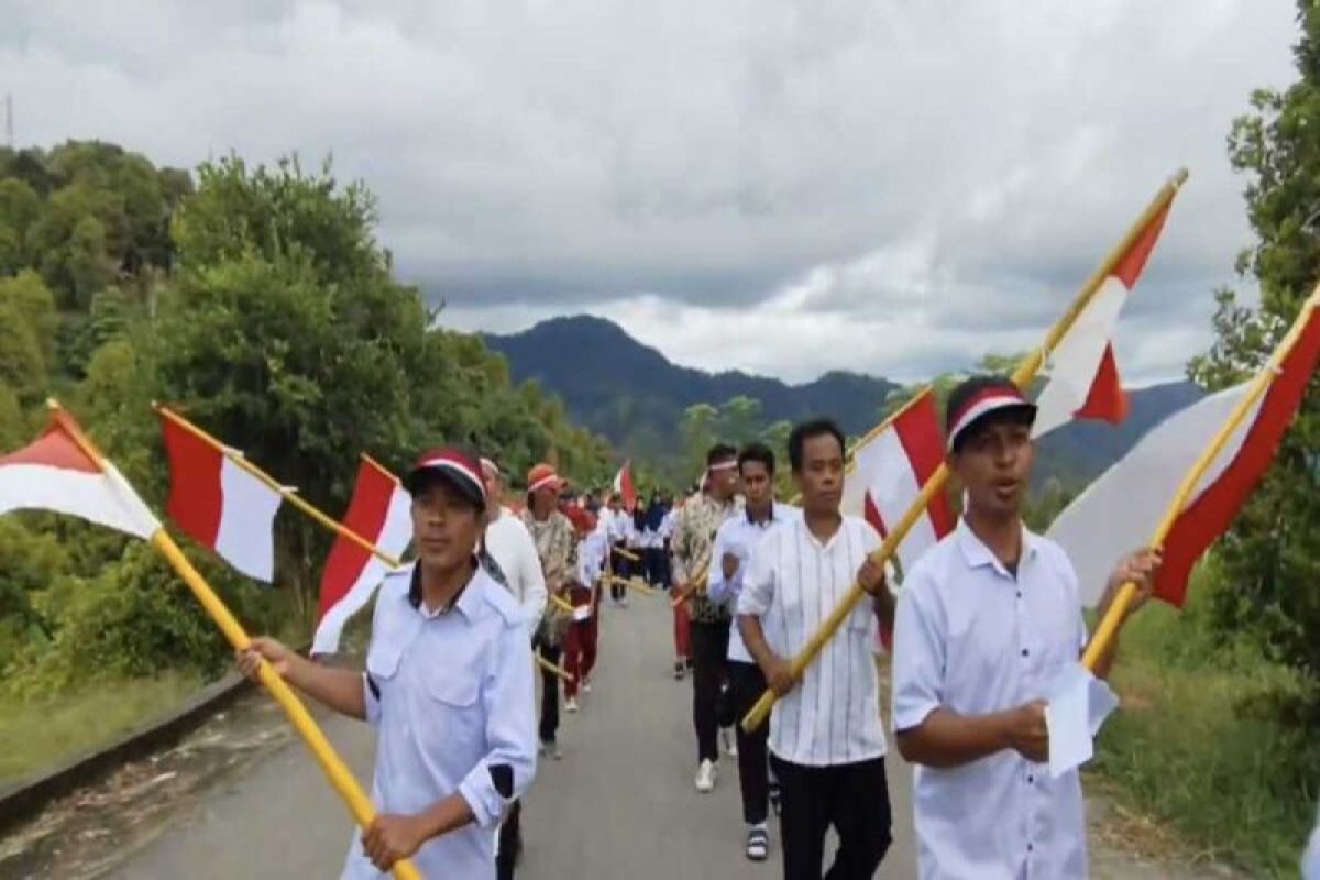 Desa Tinigi Kabupaten Tolitoli ikuti lomba Kampung Pancasila tingkat nasional