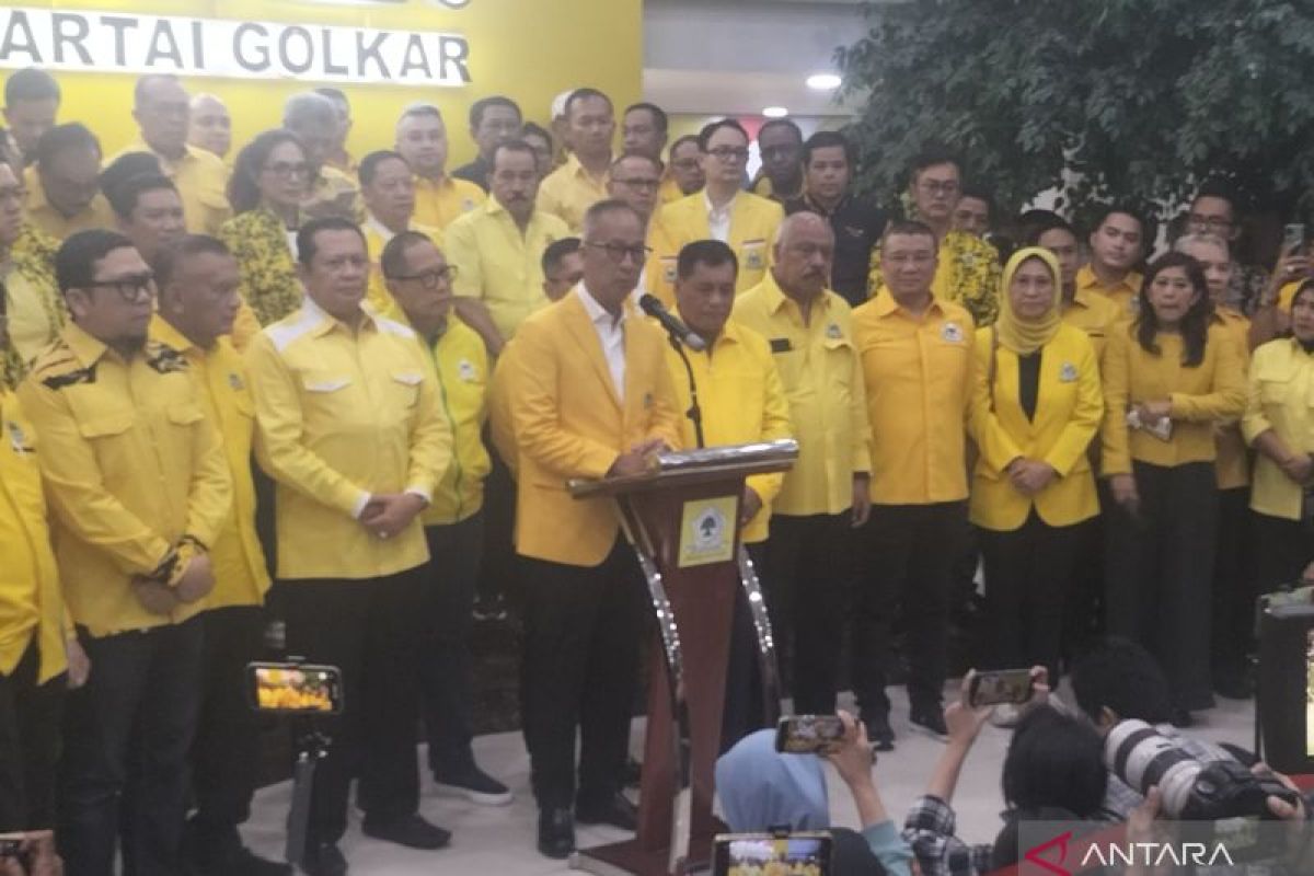 Agus Gumiwang jadi Plt Ketua Umum Golkar