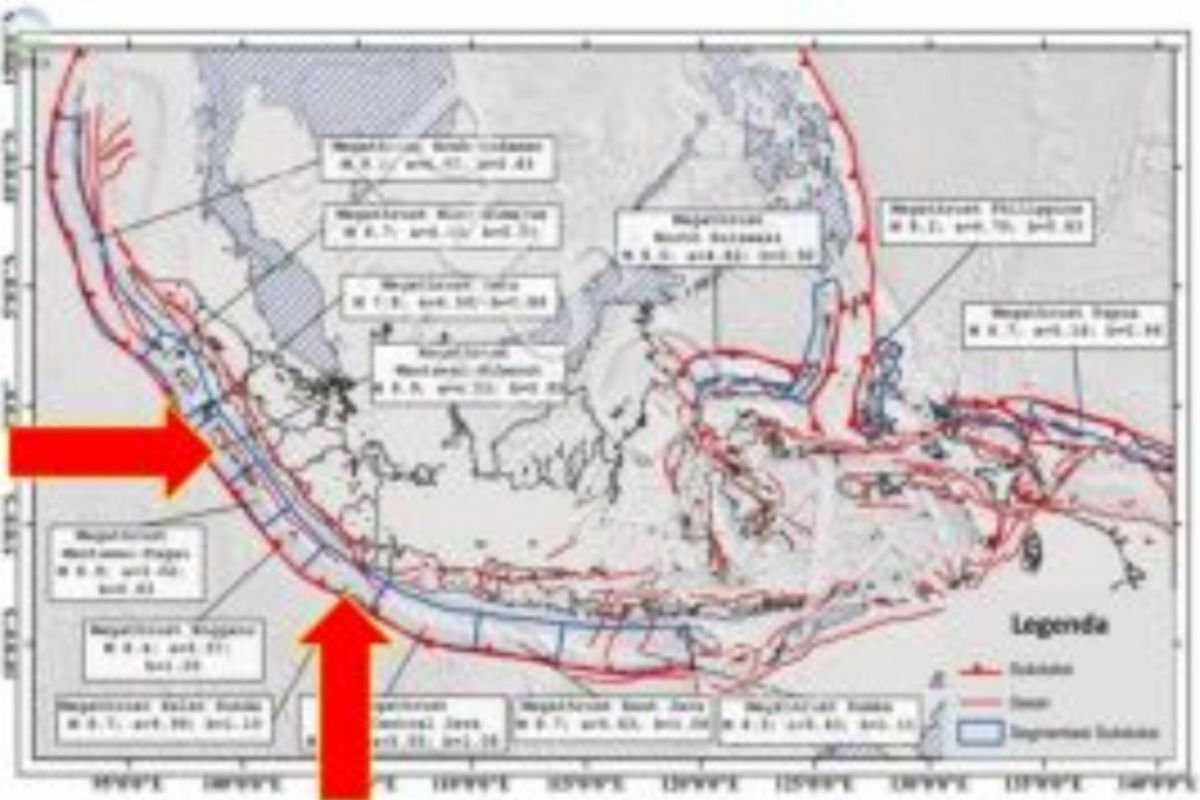 InaTEWS jadi andalan deteksi aktivitas bahaya megathrust Selat Sunda