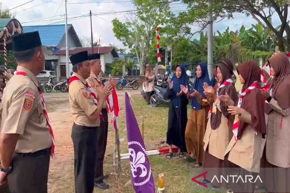 Tingkatkan jiwa kepemimpinan, Pramuka Kapuas gelar perkemahan penggalang