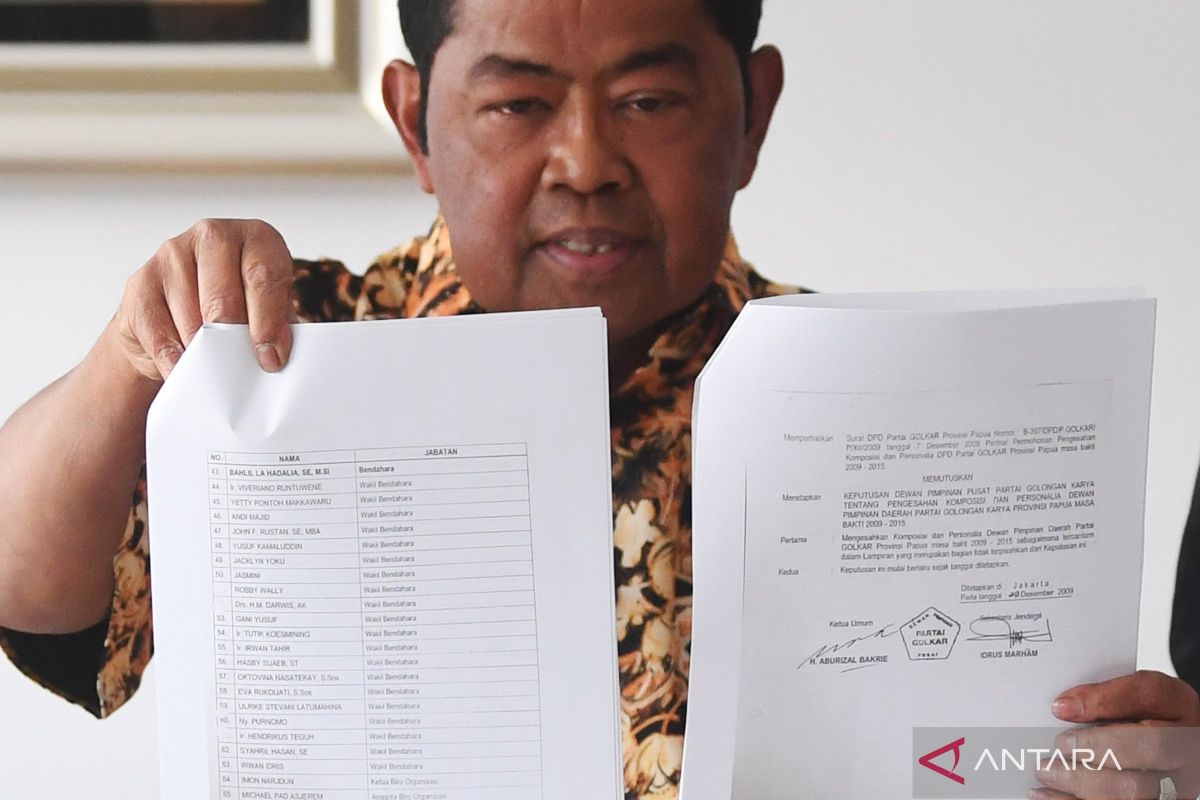 Idrus Marham yakin tak ada cawe-cawe Istana