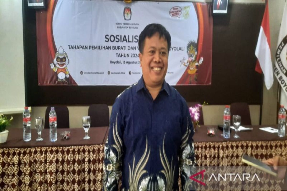 KPU Boyolali  sosialisasi Pilkada 2024 kepada 25 ormas