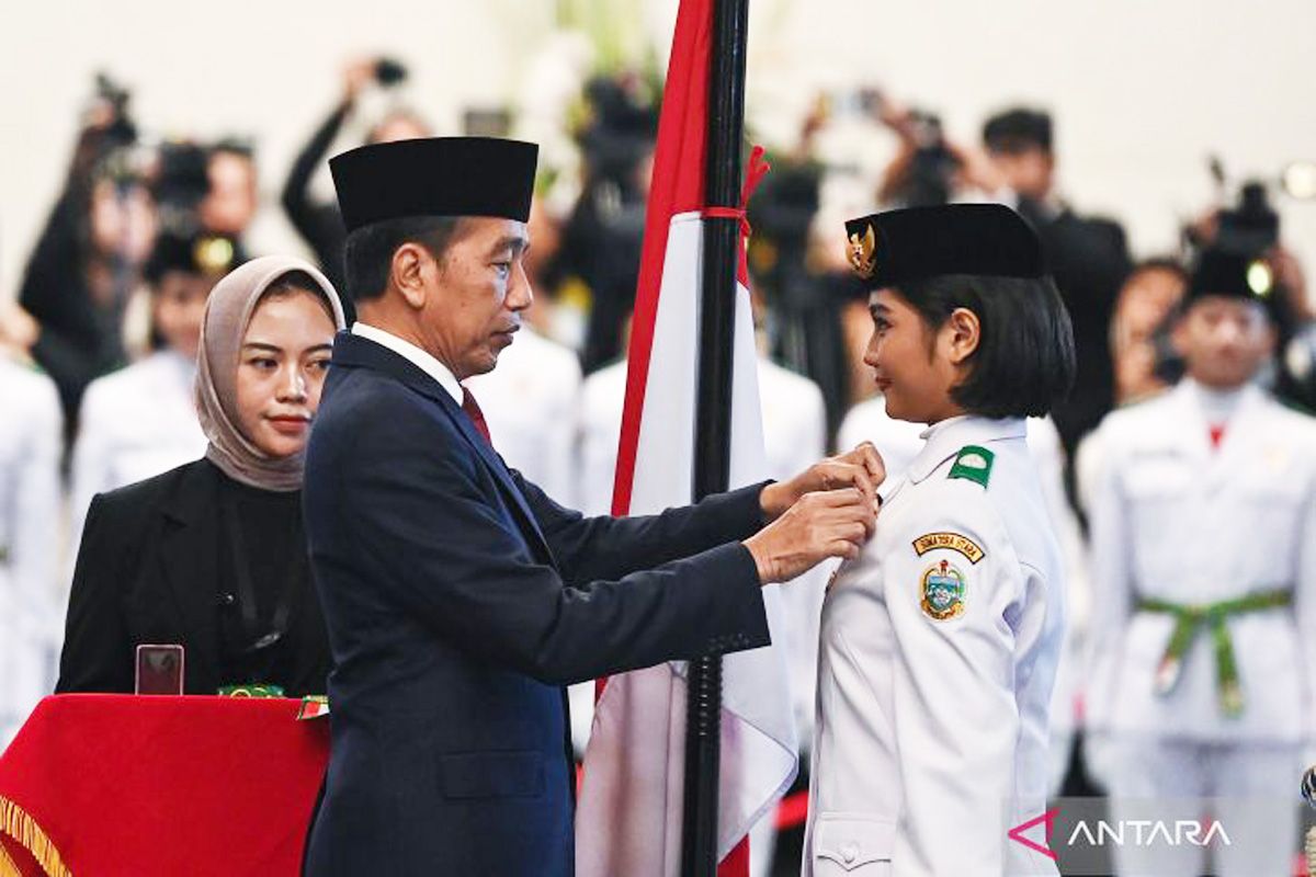 Paskibraka 2024 merasa bangga kibarkan merah putih di IKN