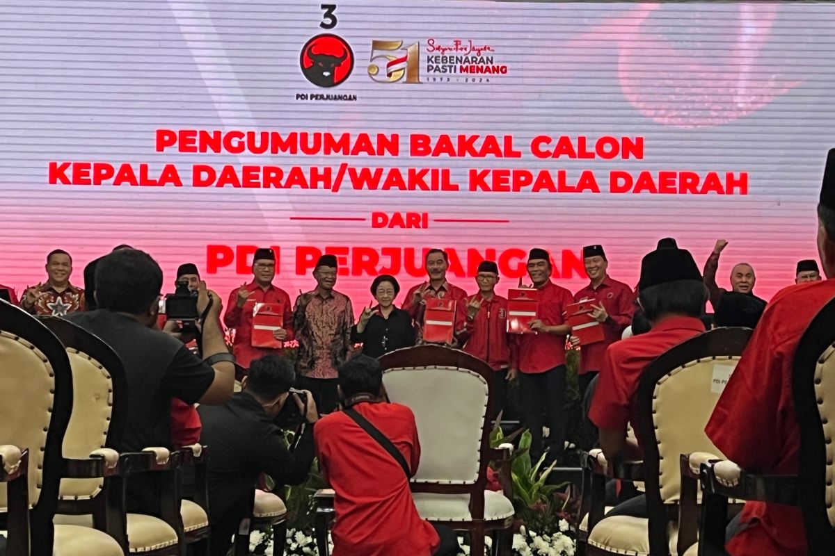 Megawati umumkan Steven Kandouw sebagai bakal calon Gubernur Sulut