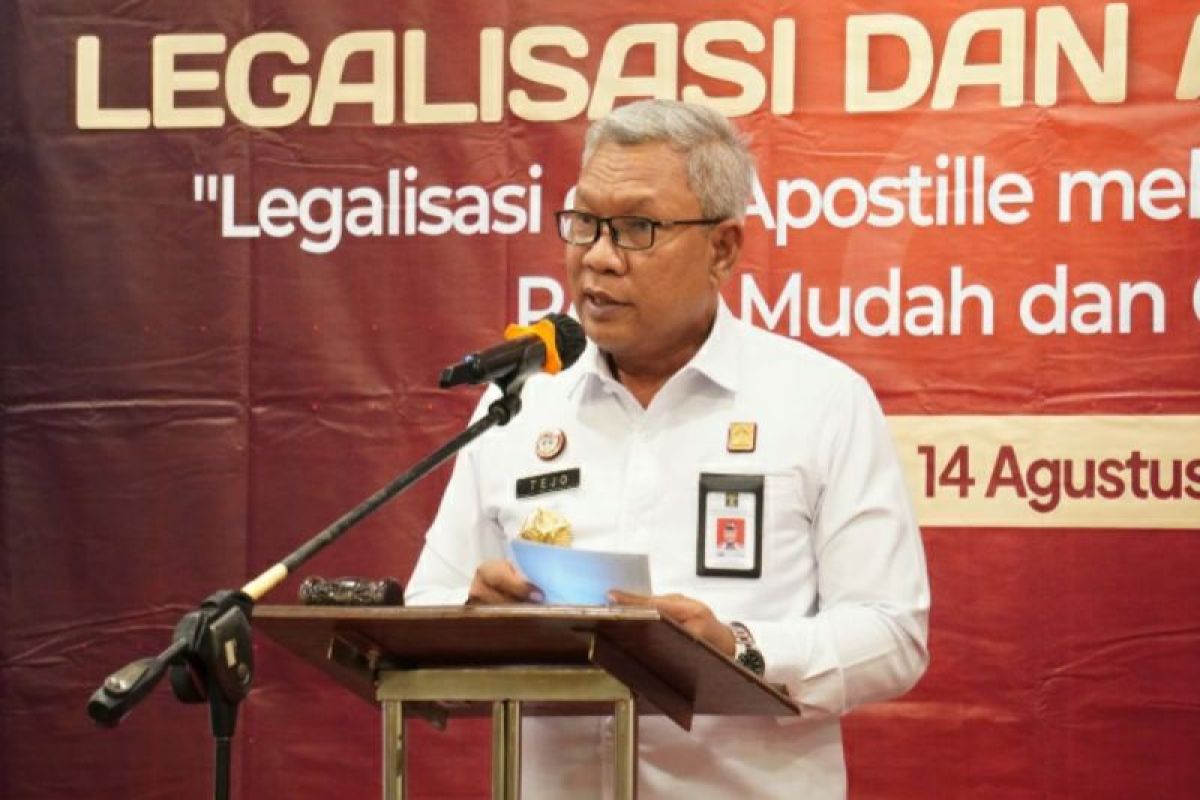 Kemenkumham Jateng sosialisasi layanan legalisasi & apostille di Purwokerto