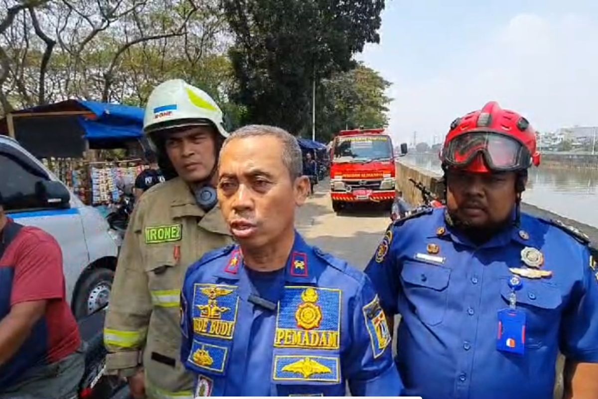 Seorang lansia meninggal dunia saat kebakaran Penjaringan