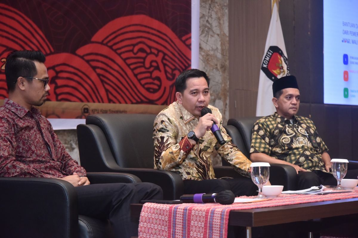 Pemkot Sawahlunto sudah dukung dan fasilitasi tahapan penyelenggaraan Pilkada