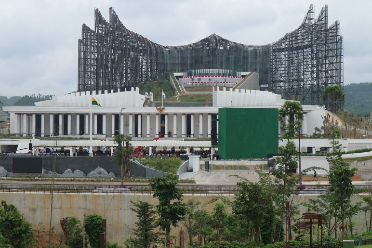 Pasukan gabungan gelar gladi bersih terakhir upacara 17 Agustus di IKN