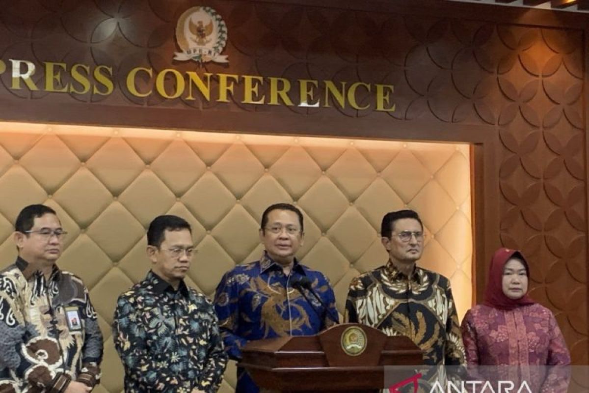 Bamsoet, Bahlil, dan Agus Gumiwang bahas pencalonan Ketum Partai Golkar