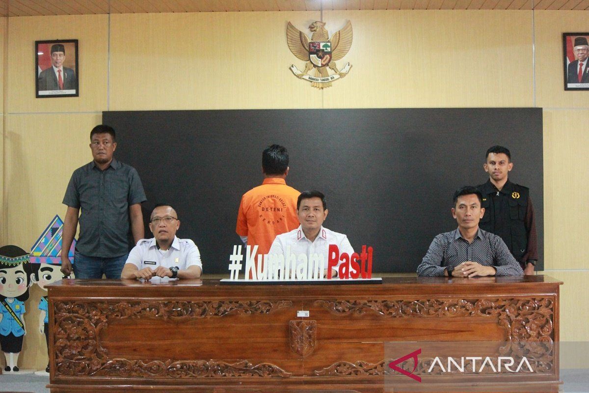 Kantor Imigrasi Kendari deportasi satu WNA