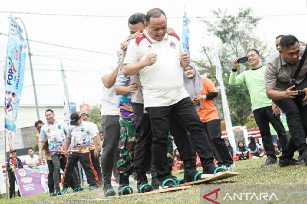 Staf Ahli Kemenpora semarakkan  lomba HUT RI di Musi Banyuasin