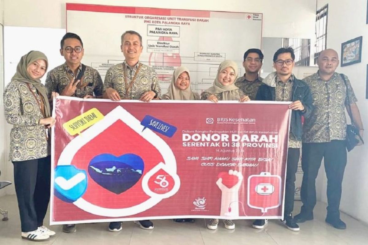 BPJS Kesehatan galang aksi donor darah nasional sambut HUT RI