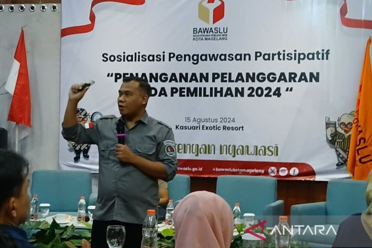 Bawaslu Kota  Magelang sosialisasi pengawasan partisipatif