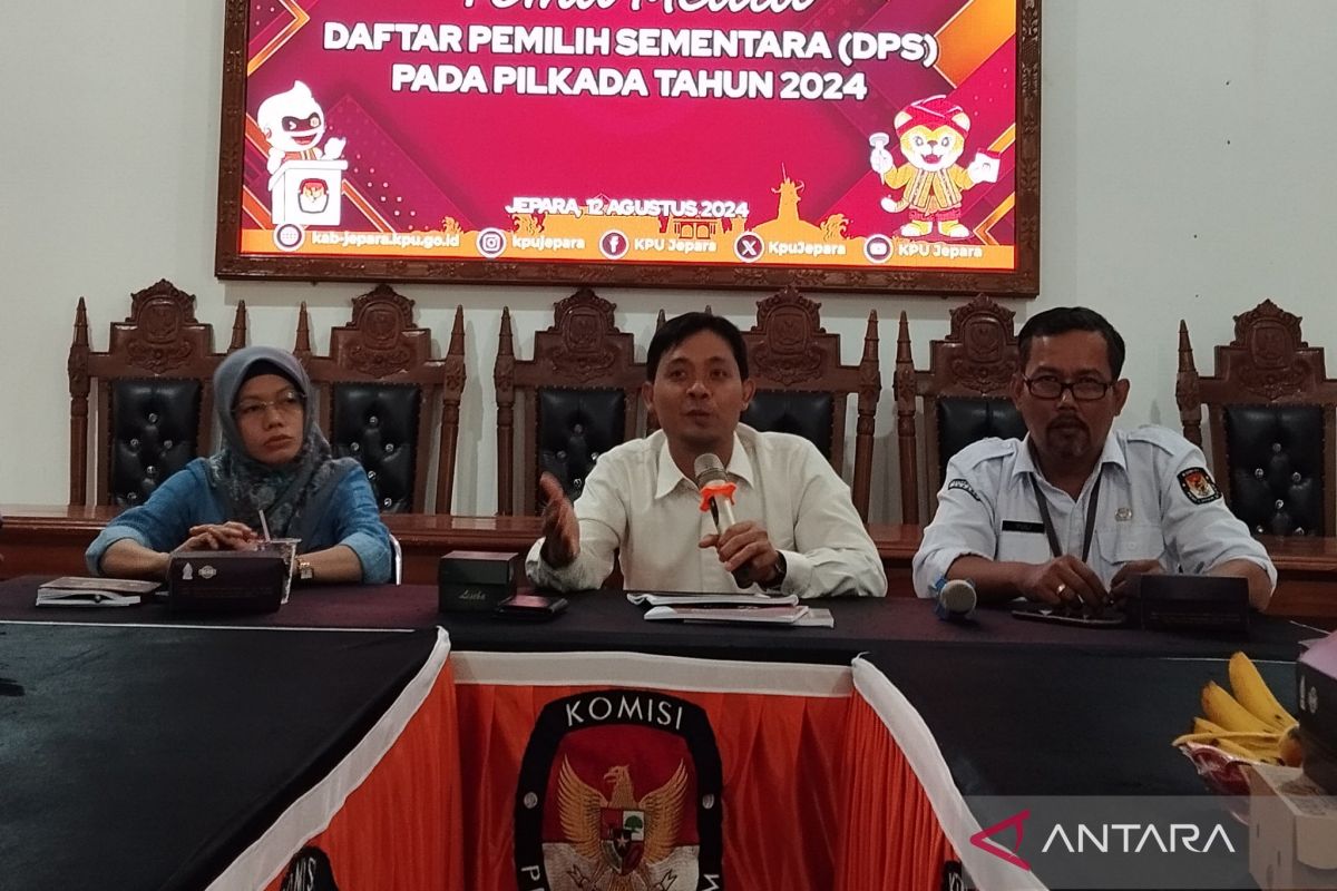 KPU Jepara  minta warga cermati DPS pilkada 2024