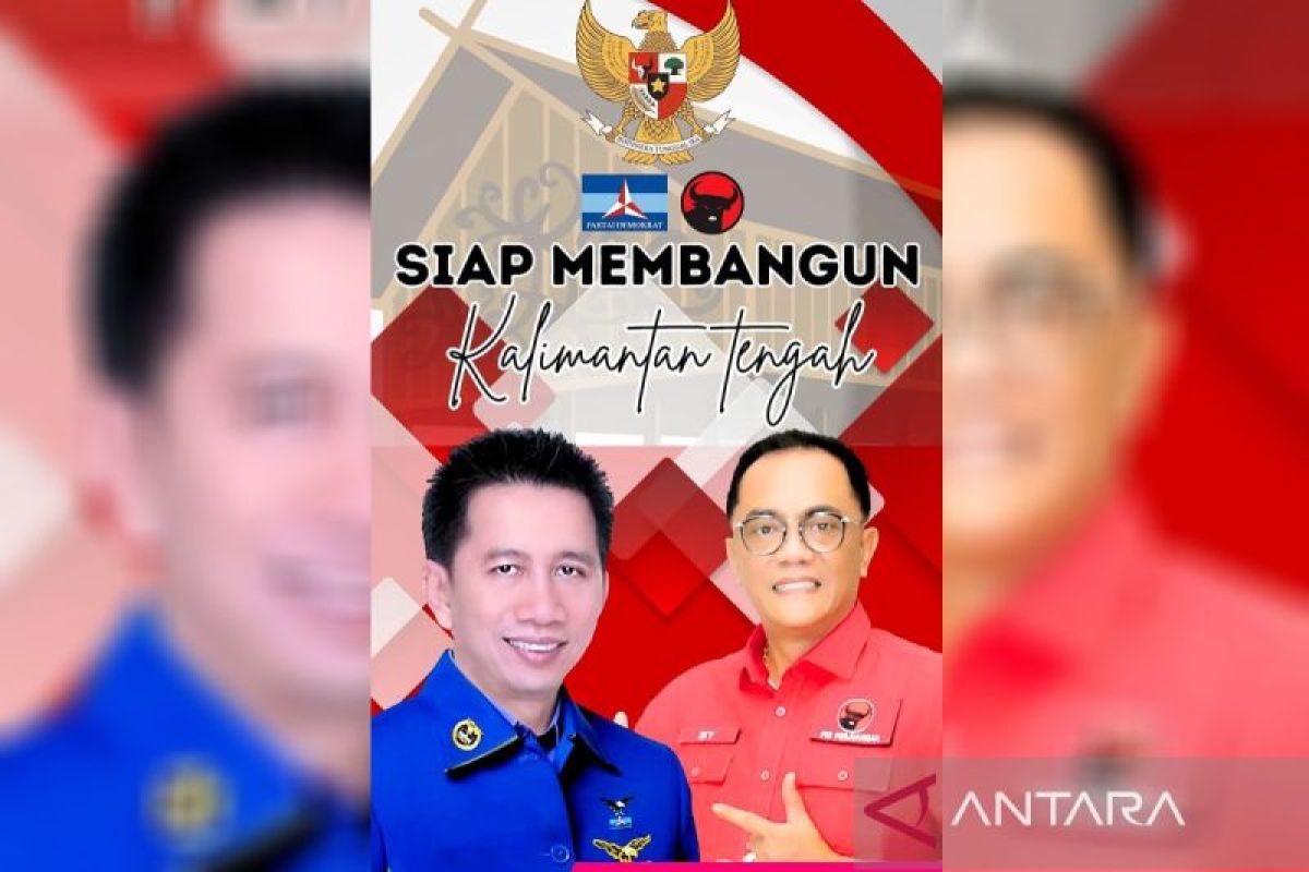 PDI Perjuangan-Demokrat sepakat usung Nadalsyah-Sigit di Pilkada Kalteng