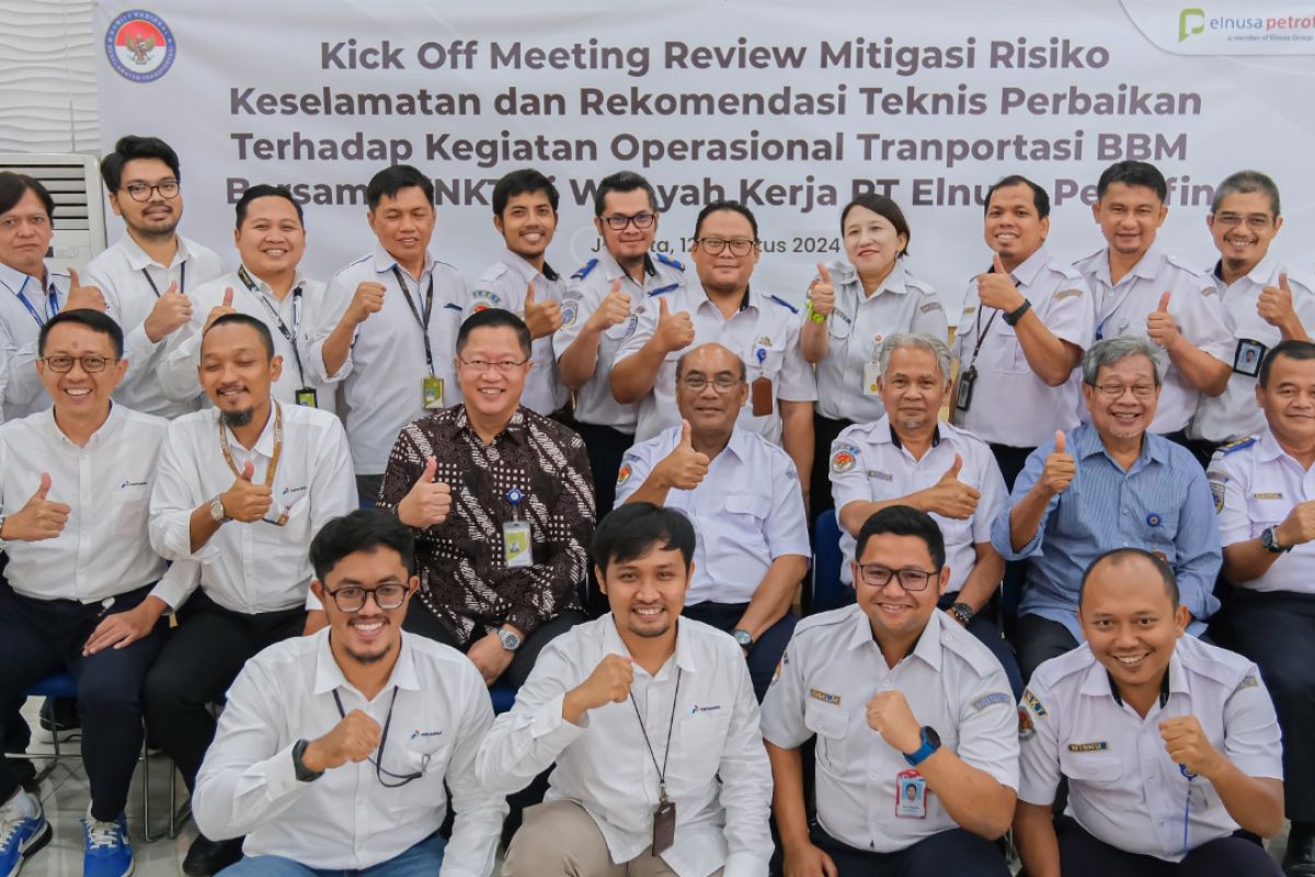 Sinergitas perkuat aspek safety, Elnusa Petrofin dan KNKT gelar "Kick Off"program mitigasi risiko