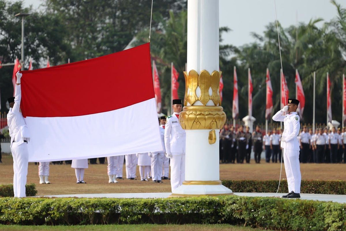 Pj Gubernur Sumsel sebut momen HUT RI semangat baru wujudkan Indonesia Emas