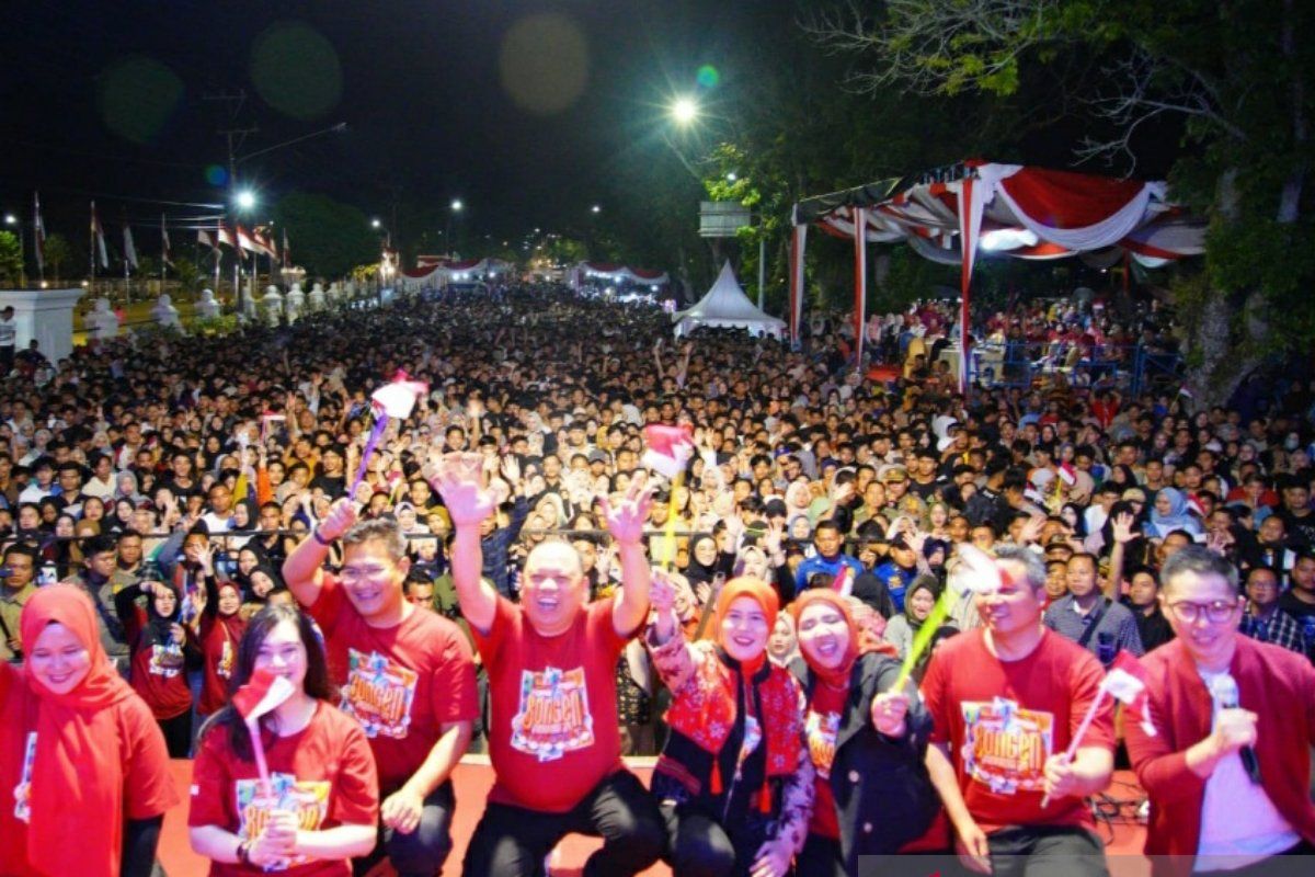 Festival Bongen meriahkan HUT ke-79 Kemerdekaan Indonesia di Musi Banyuasin