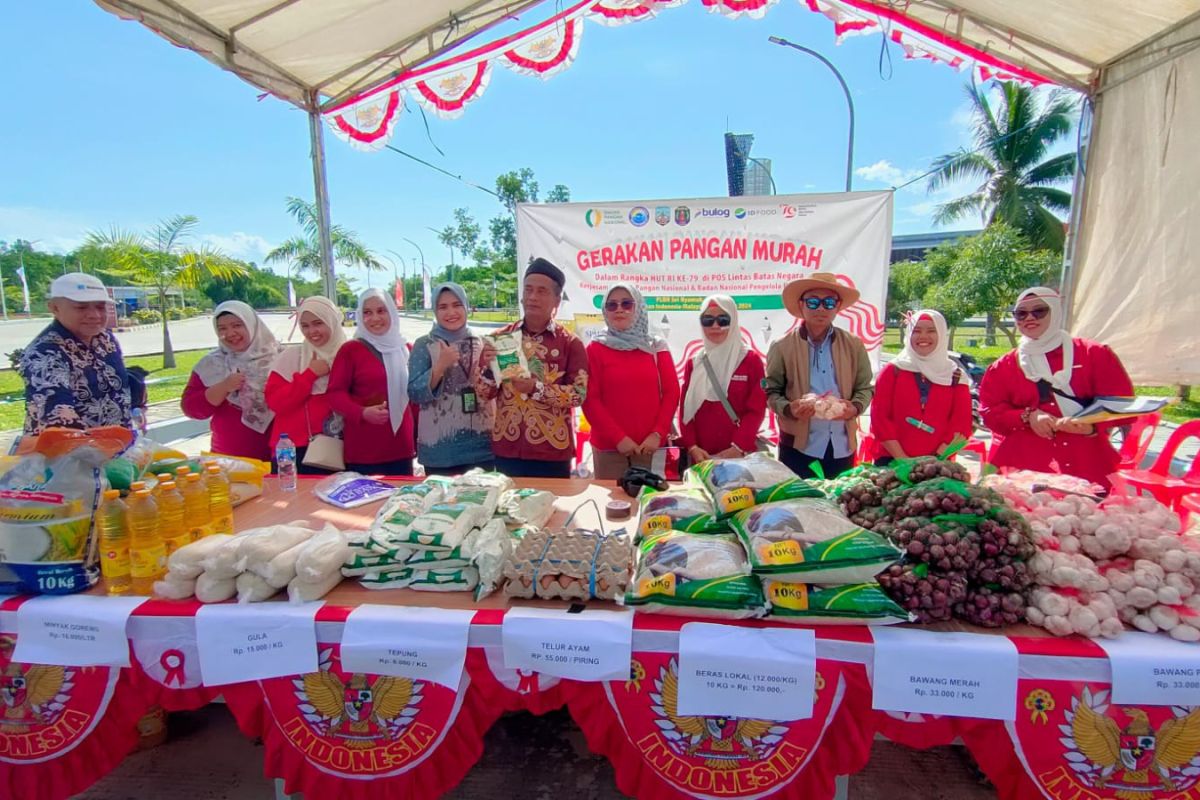 DPKP Kaltara Laksanakan GPM di PLBN Sei Nyamuk Sebatik