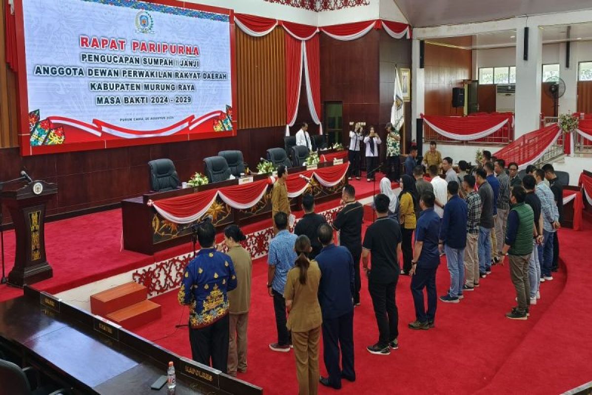 25 caleg terpilih Murung Raya siap dilantik, berikut daftarnya