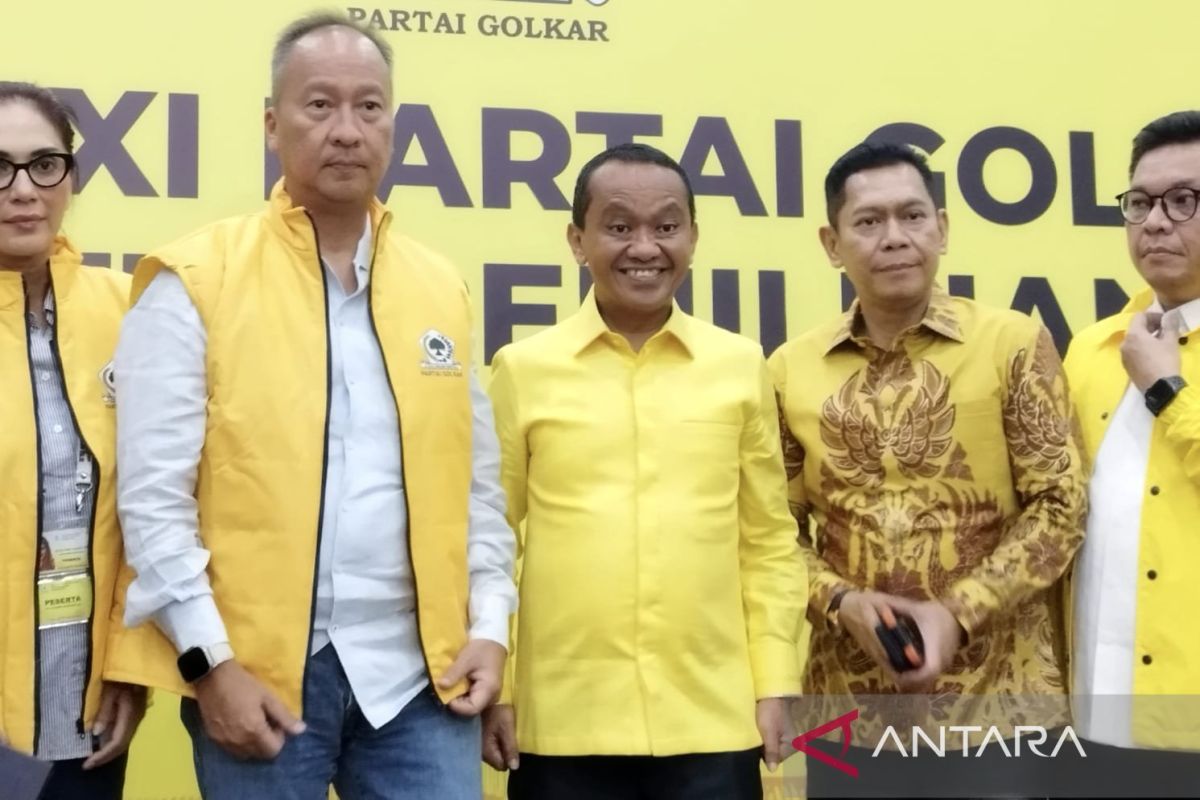 Golkar terima pendaftaran Bahlil Lahadalia sebagai calon ketum