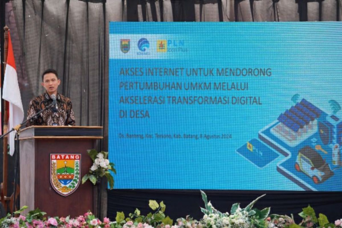 PLN Icon Plus akselerasi internet desa di Batang