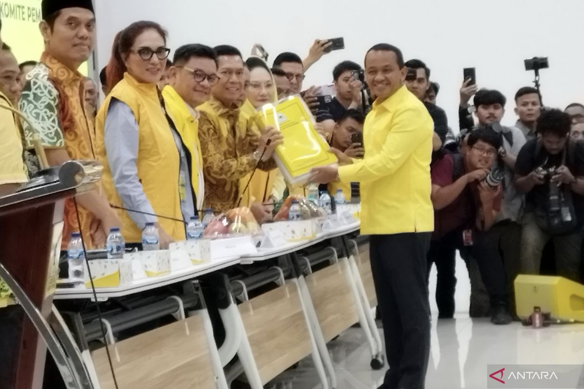 Golkar pastikan Bahlil jadi calon tunggal ketum