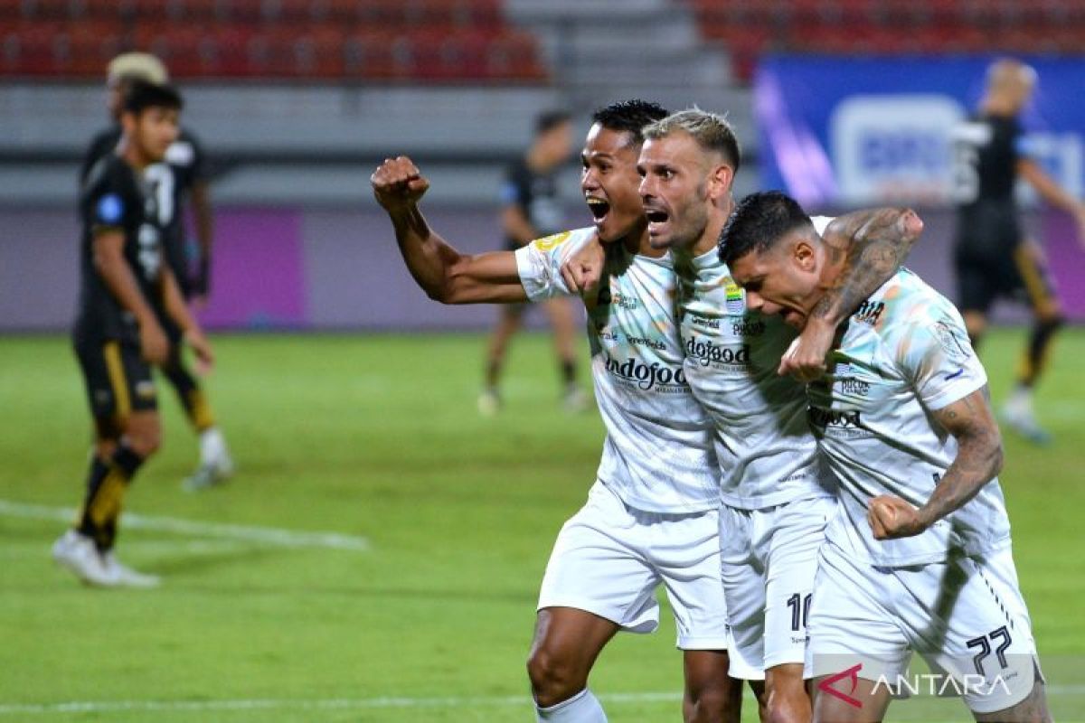 Liga 1 Indonesia - Tyronne ungkap rasa bahagia cetak dua gol bersama Persib Bandung