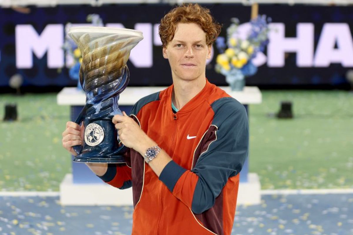 Petenis Sinner rebut ATP Cincinnati Open 2024