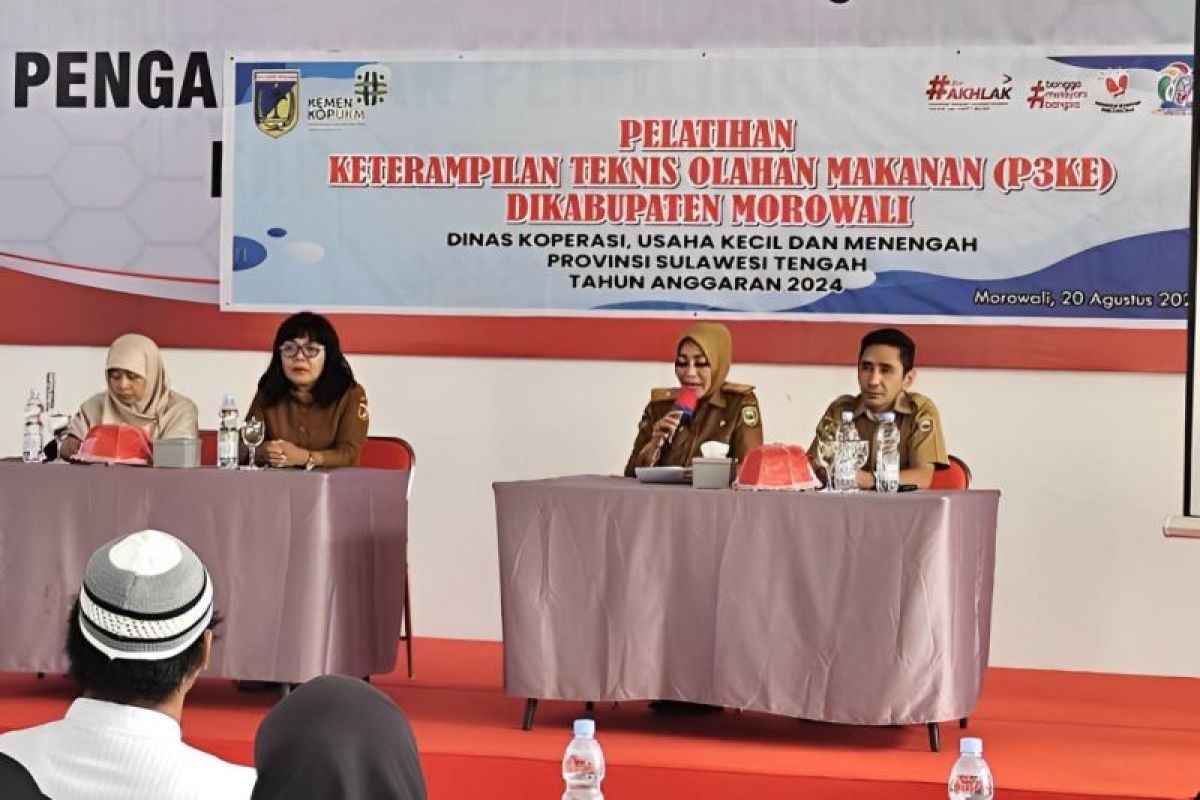 Dinkop-UKM Sulteng beri pelatihan olahan makanan bagi pelaku usaha