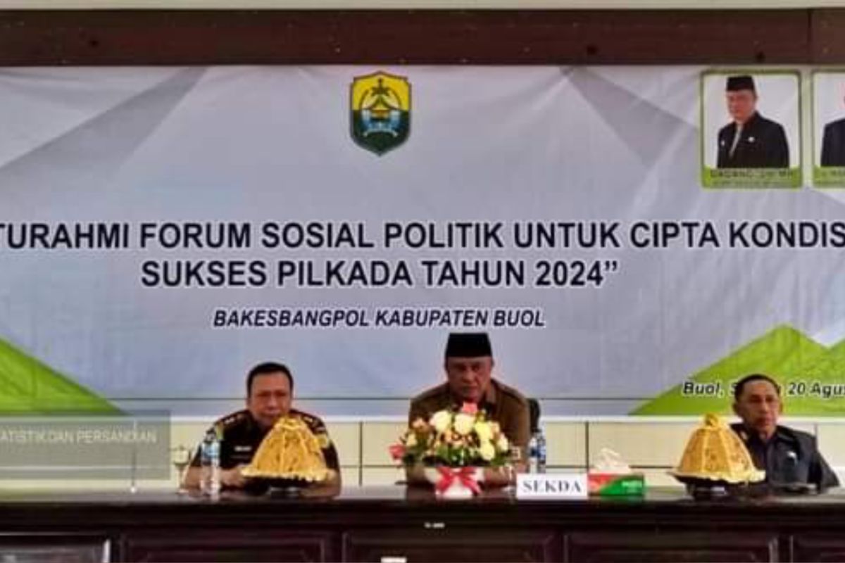 Pemkab-Buol pastikan kesiapan pelaksanaan Pilkada Serentak 2024