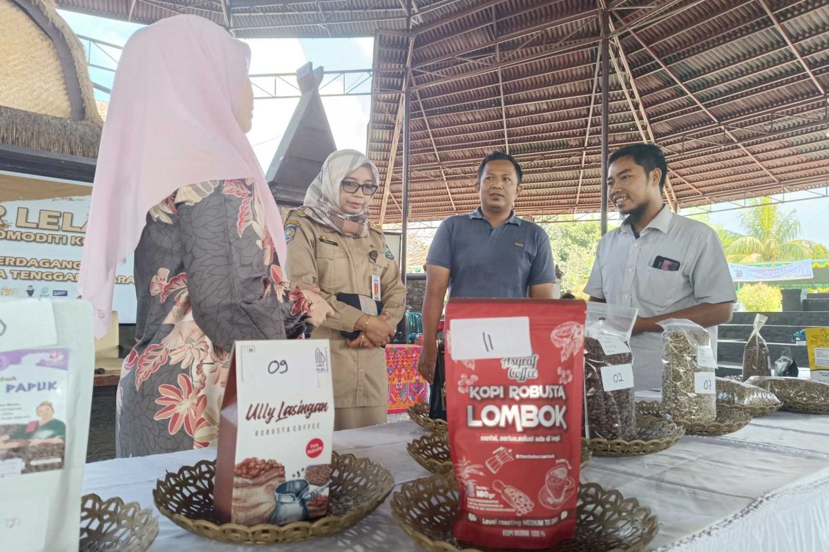 Promosikan komoditas unggulan, Dinas Perdagangan NTB gelar pasar lelang kopi