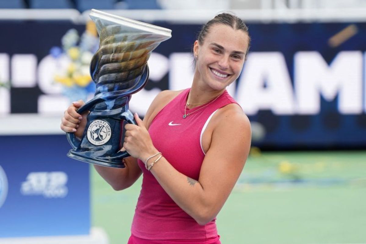 Sabalenka berhasil kalahkan Pegula untuk rebut gelar WTA Cincinnati Open