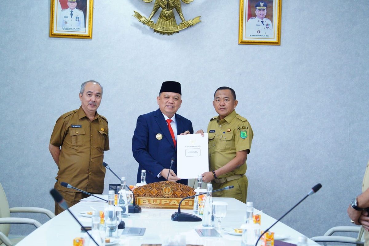 Pj Bupati Muba tunjuk dua Plt kepala dinas