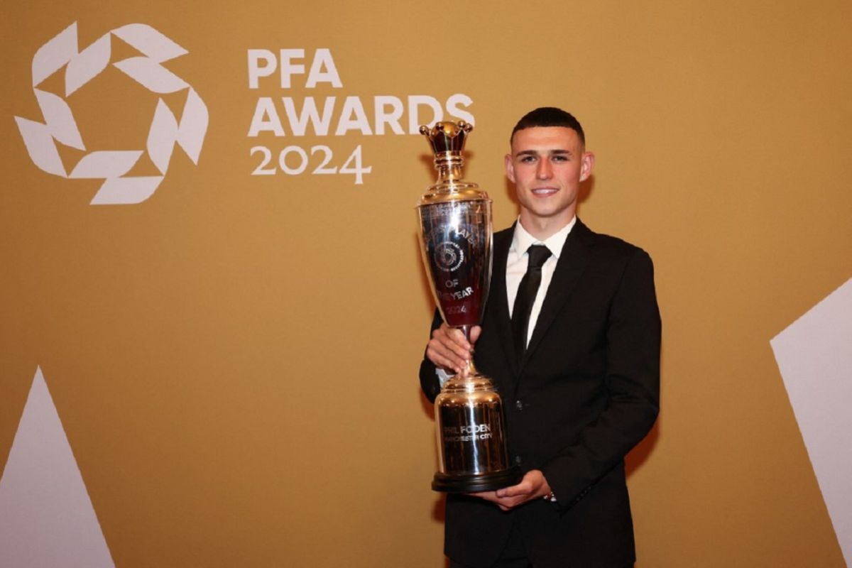 Phil Foden sebut penghargaan Pemain Terbaik PFA istimewa