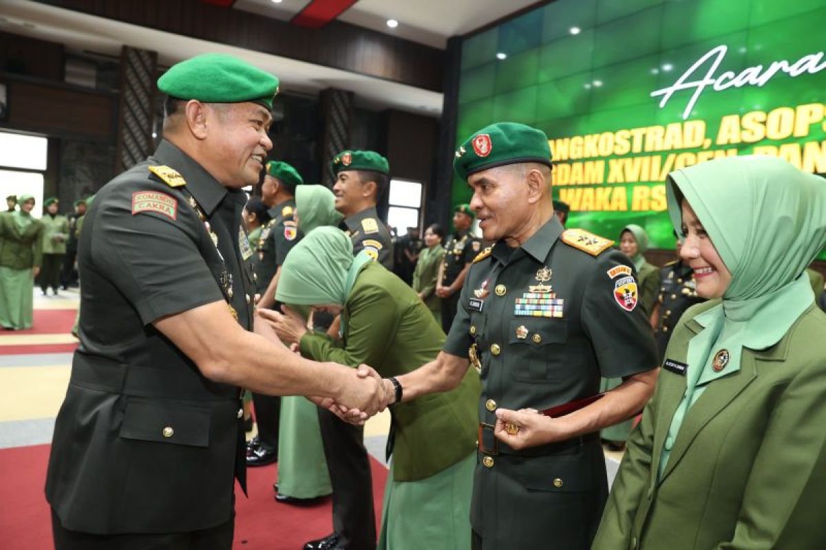 Mayjen TNI Muhammad Zamroni dikukuhkan menjadi Pangdam Udayana