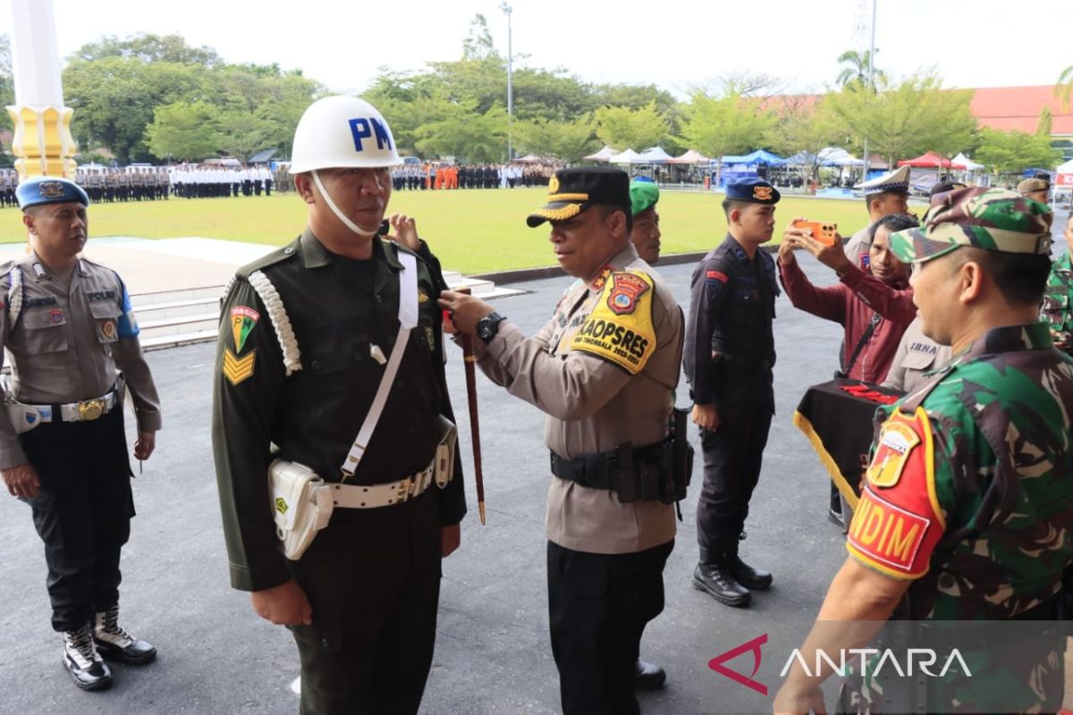 Polres Poso gelar Operasi Mantap Praja Tinombala amankan Pilkada 2024