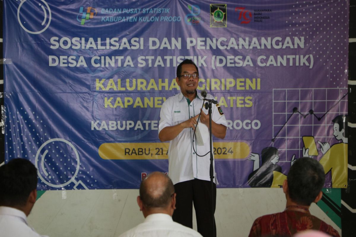 Pemkab Kulon Progo mencanangkan Giripeni sebagai Desa Cantik akurat data