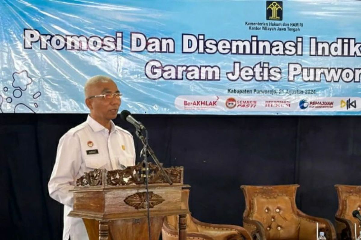 Kemenkumham Jateng promosi dan diseminasikan IG garam Jetis Purworejo