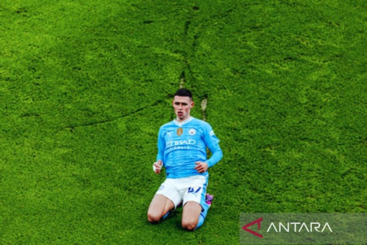 Phil Foden raih penghargaan Pemain Pria Terbaik  versi PFA