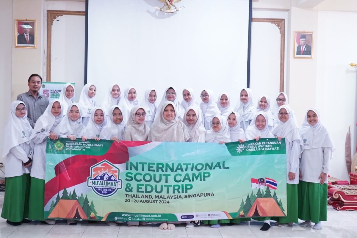 Madrasah Mu'allimaat Muhammadiyah ikuti International Scot Camp di Thailand