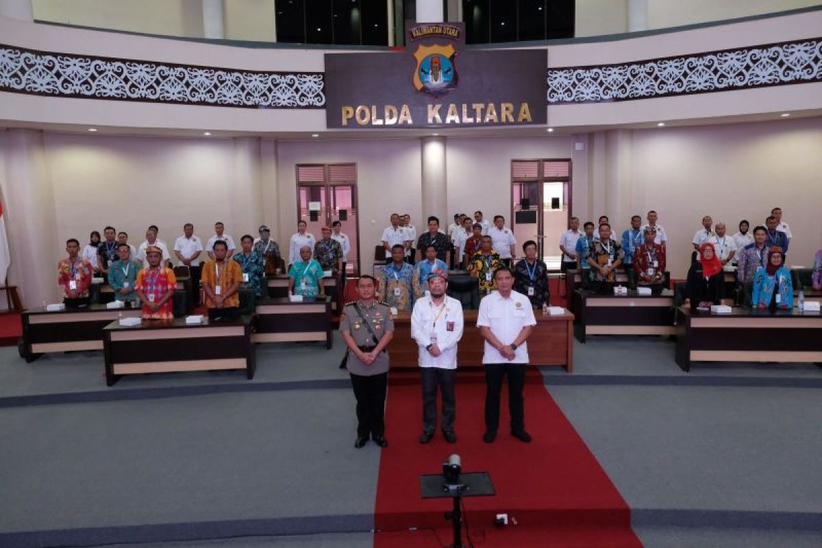 Polda Kaltara Fasilitasi Assessment Center Jabatan Pimpinan TinggiPratama Pemprov. Kaltara2024