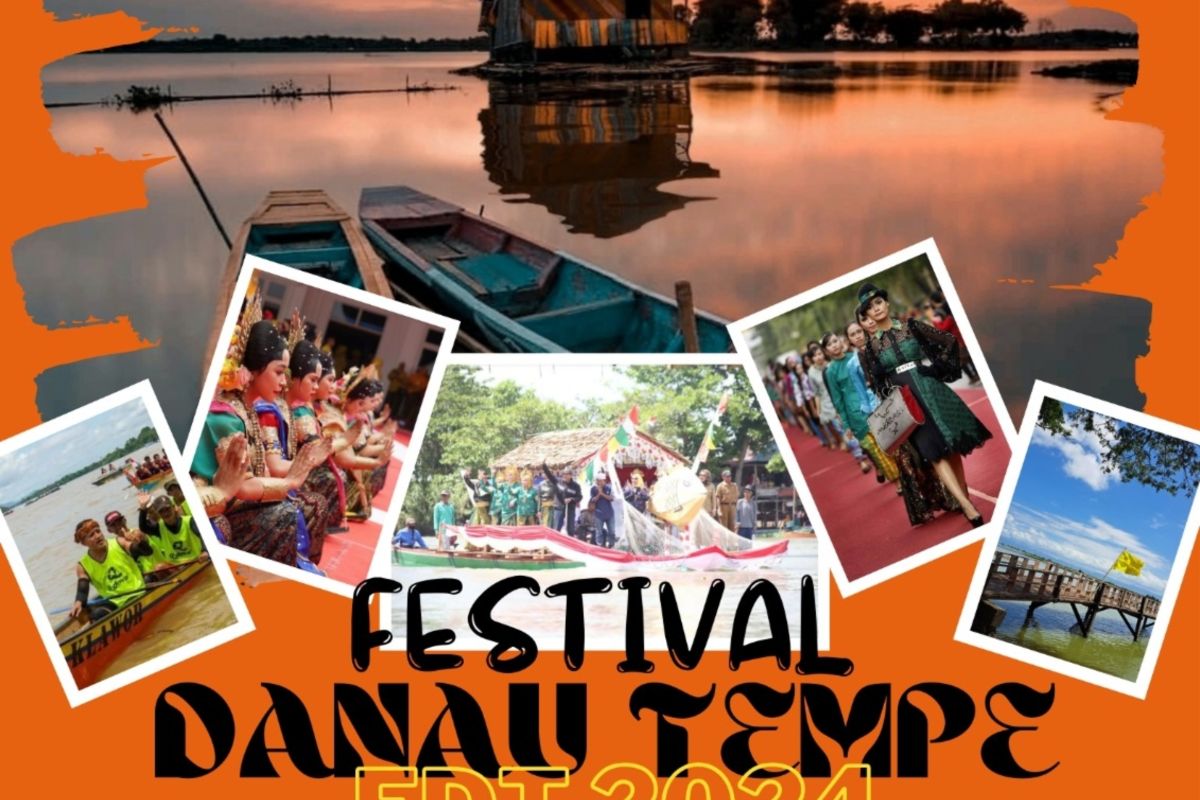 Pemkab Wajo menggelar Festival Danau Tempe 2024