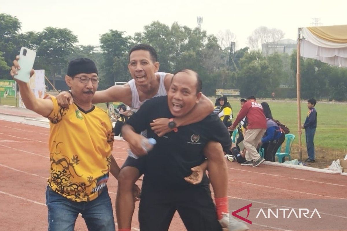 PWI NTB dulang medali emas pertama Porwanas XIV dari Cabor Atletik