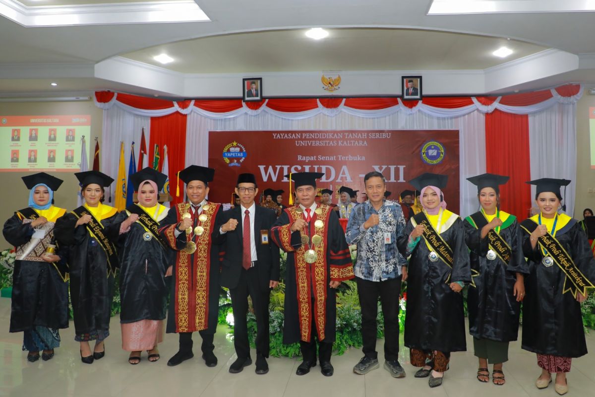 Gubernur Dorong Wisudawan Unikaltar Berkontribusi Positif Bagi Pembangunan