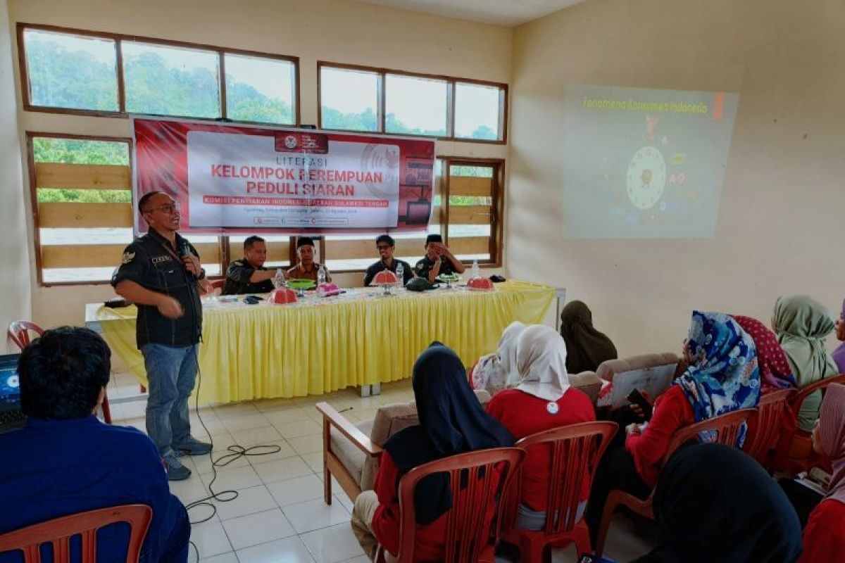 KPID Sulteng berikan pendidikan penyiaran untuk kelompok perempuan