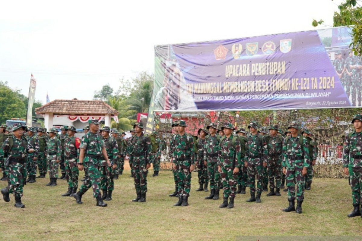 TMMD ke-121 buka daerah  terisolasi di lima wilayah Kodam II/Sriwijaya