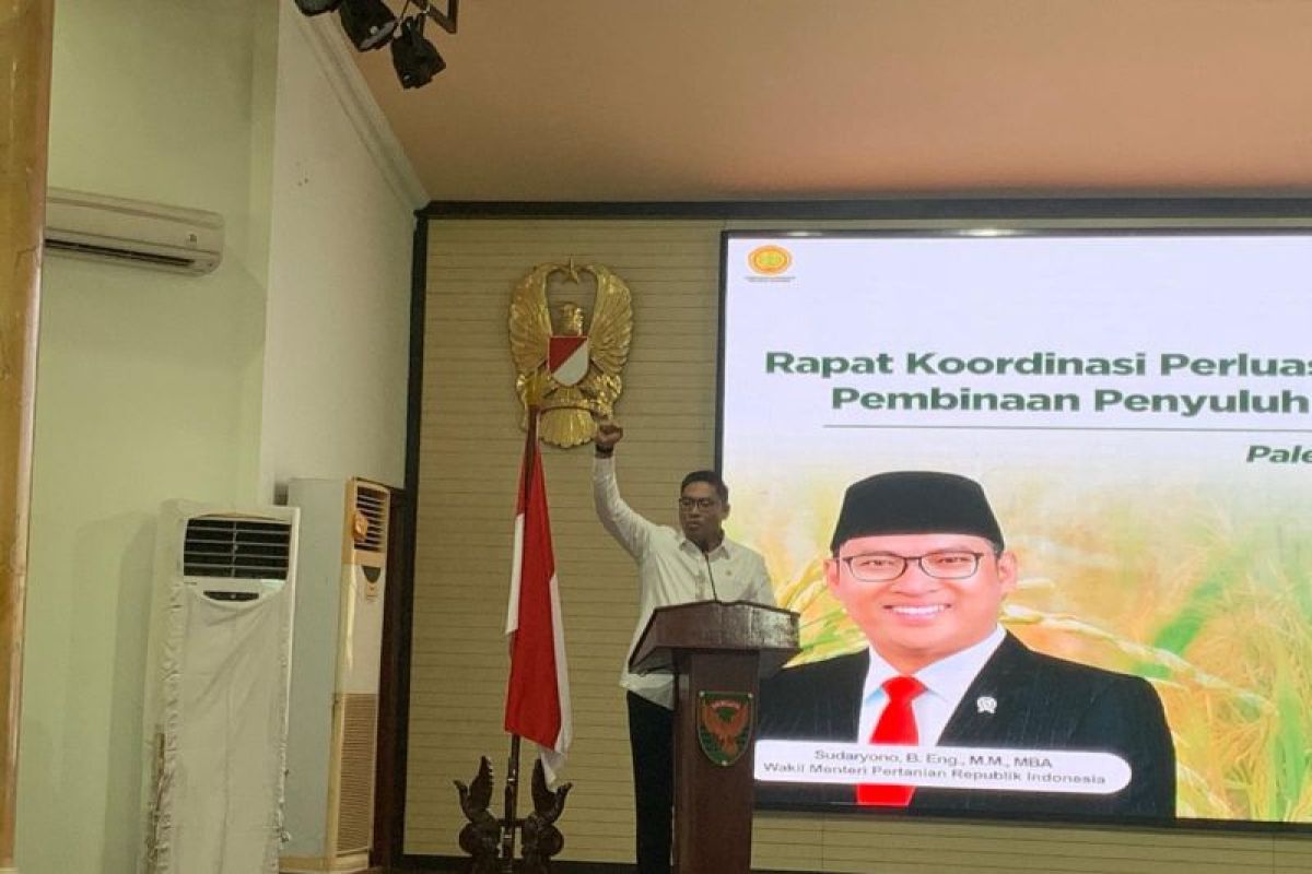 Wamentan sebut konstruksi optimalisasi lahan di Sumsel tuntas September 2024